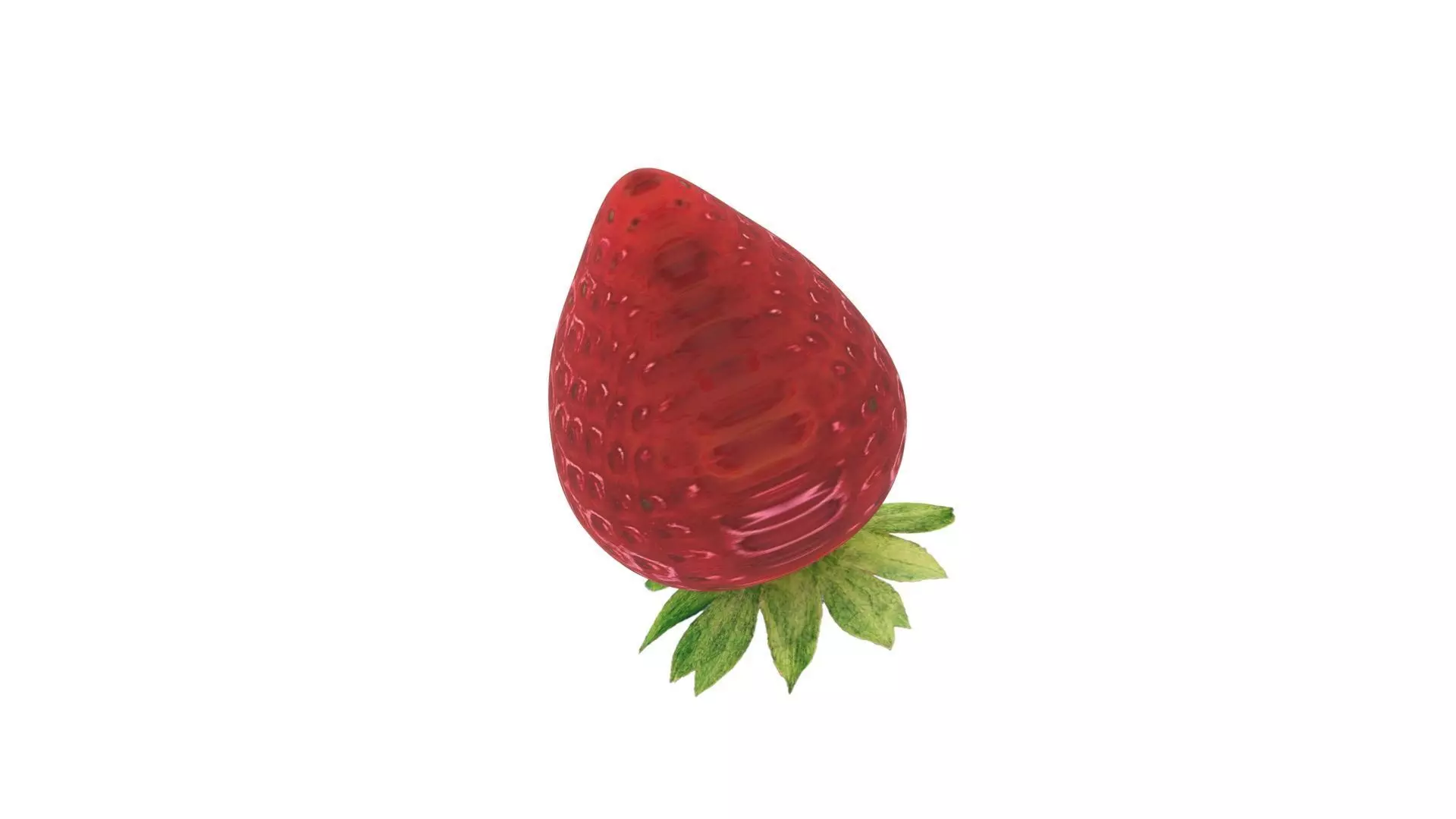 Strawberry 3D model_16