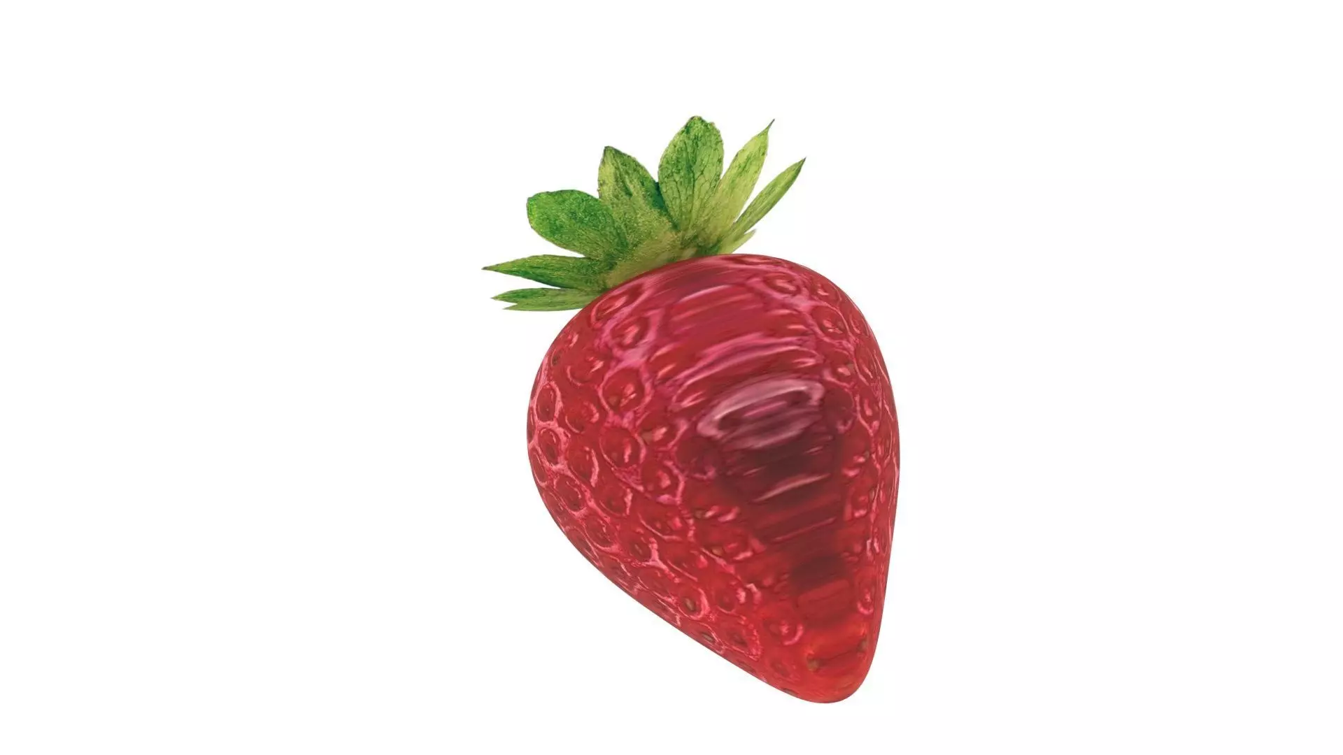 Strawberry 3D model_12