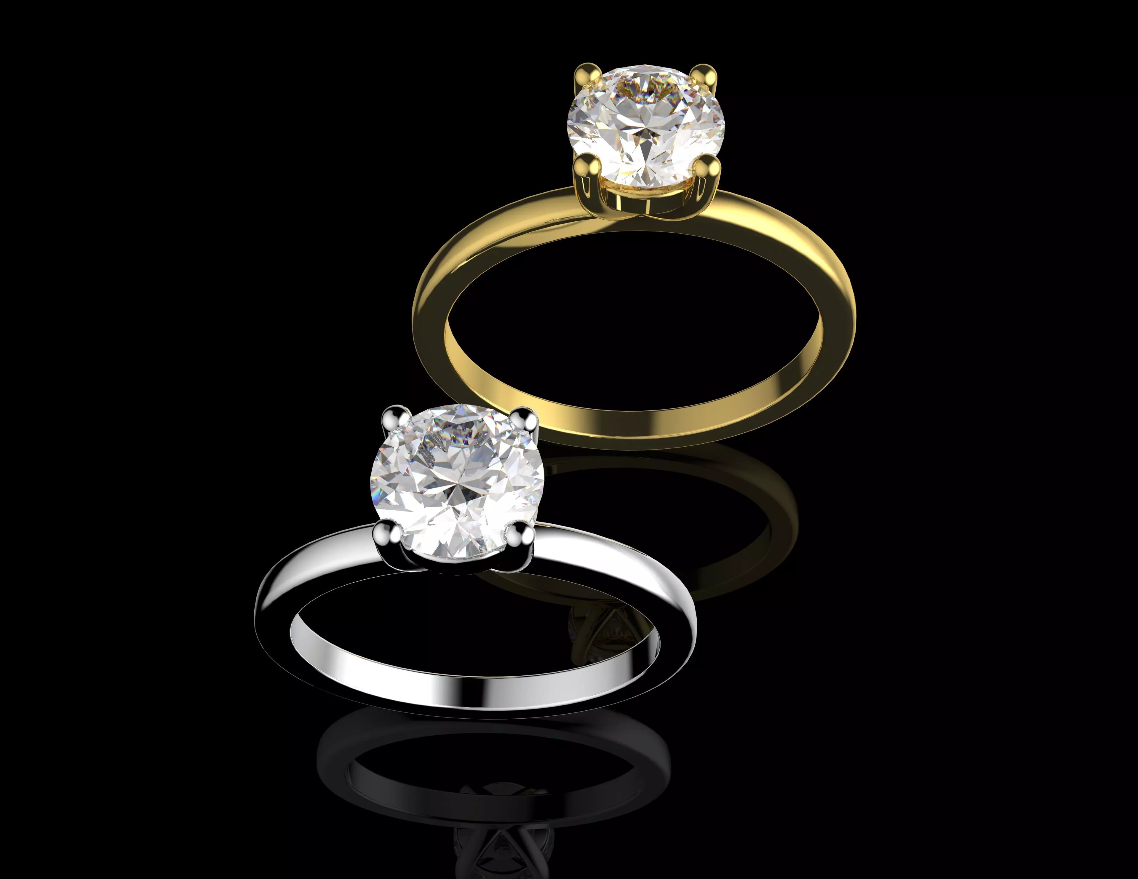 Gold N1457 3D print model_2