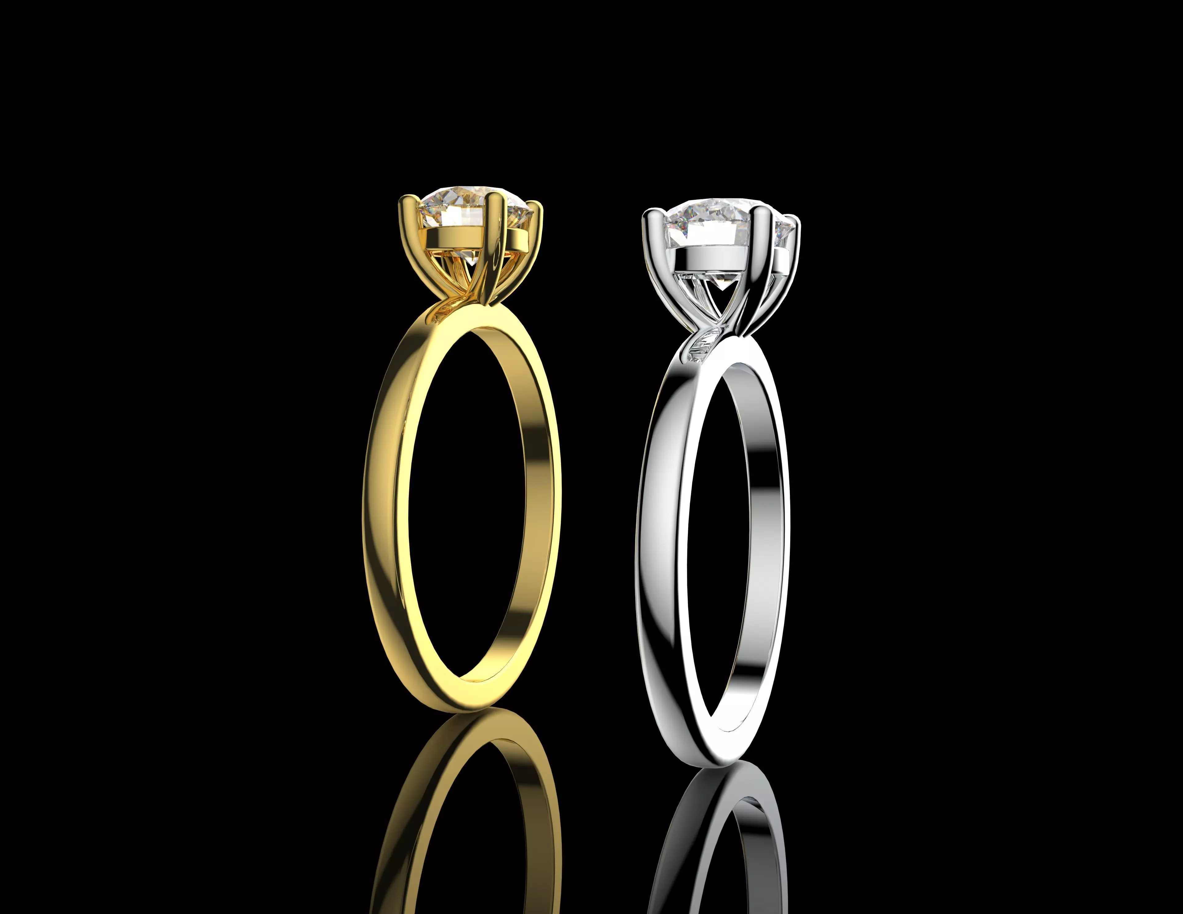 Gold N1457 3D print model_4