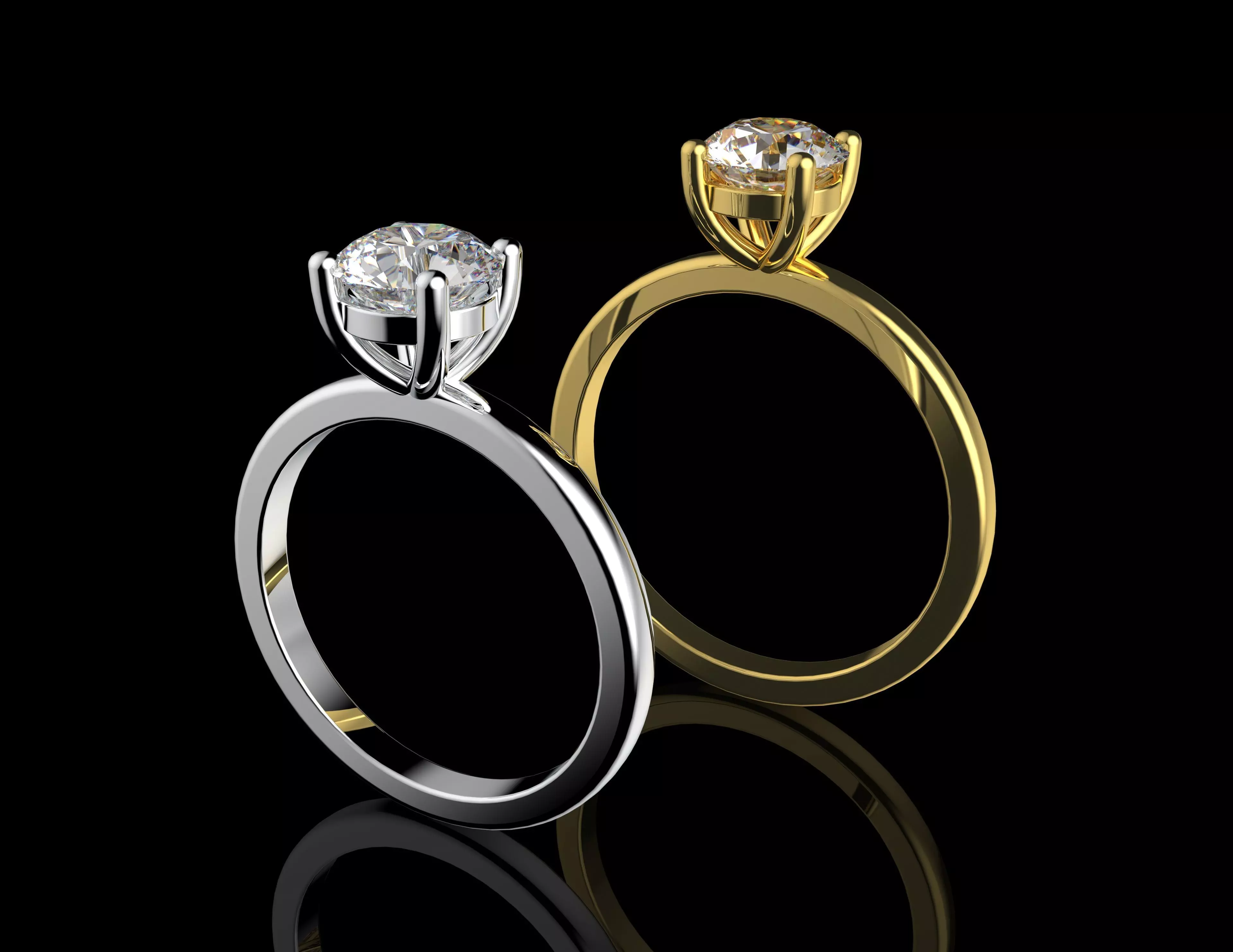 Gold N1457 3D print model_3