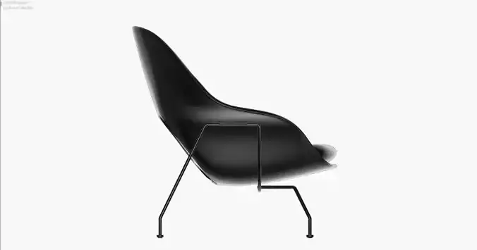 Lounge Womb Chair 3D model