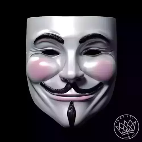 Fan Art - Guy Flawks Mask from V for Vendetta