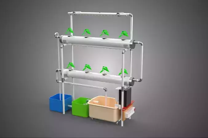 AUTO CONTROL MONITOR NUTRIENT HYDROPONIC PLANT LED GROW LIGHT UV