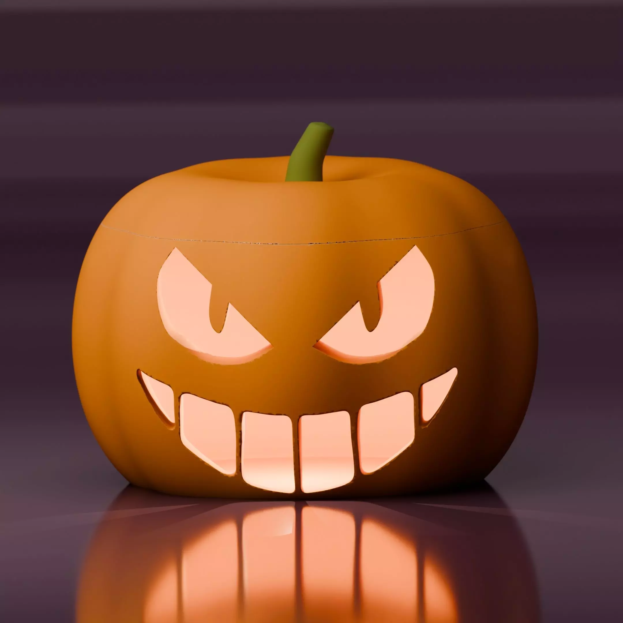 Gengar Jack O Lantern Pokemon Fanart Halloween Free 3D print model
