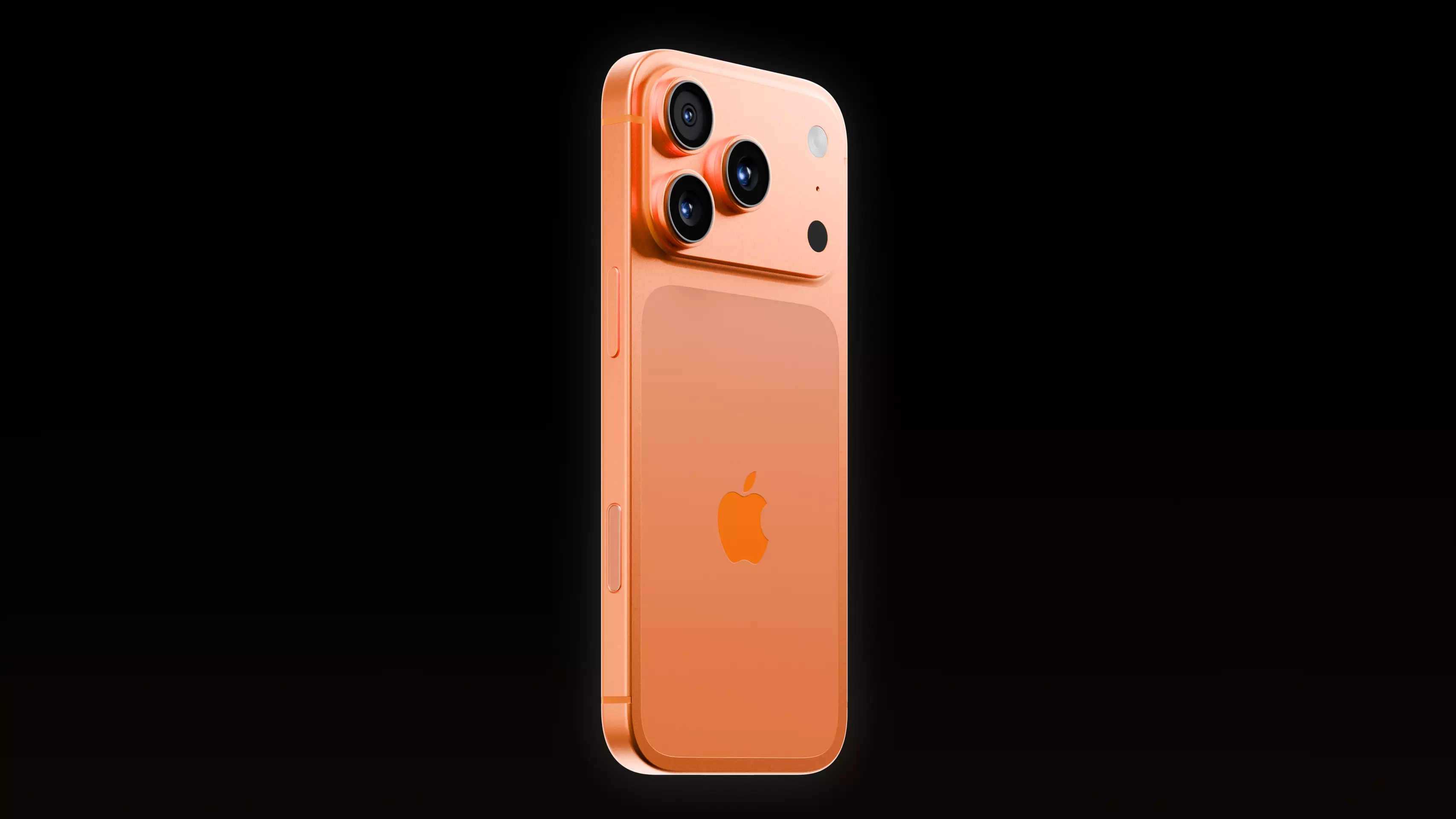 Apple iPhone 17 Pro Cosmic Orange 3D model_1