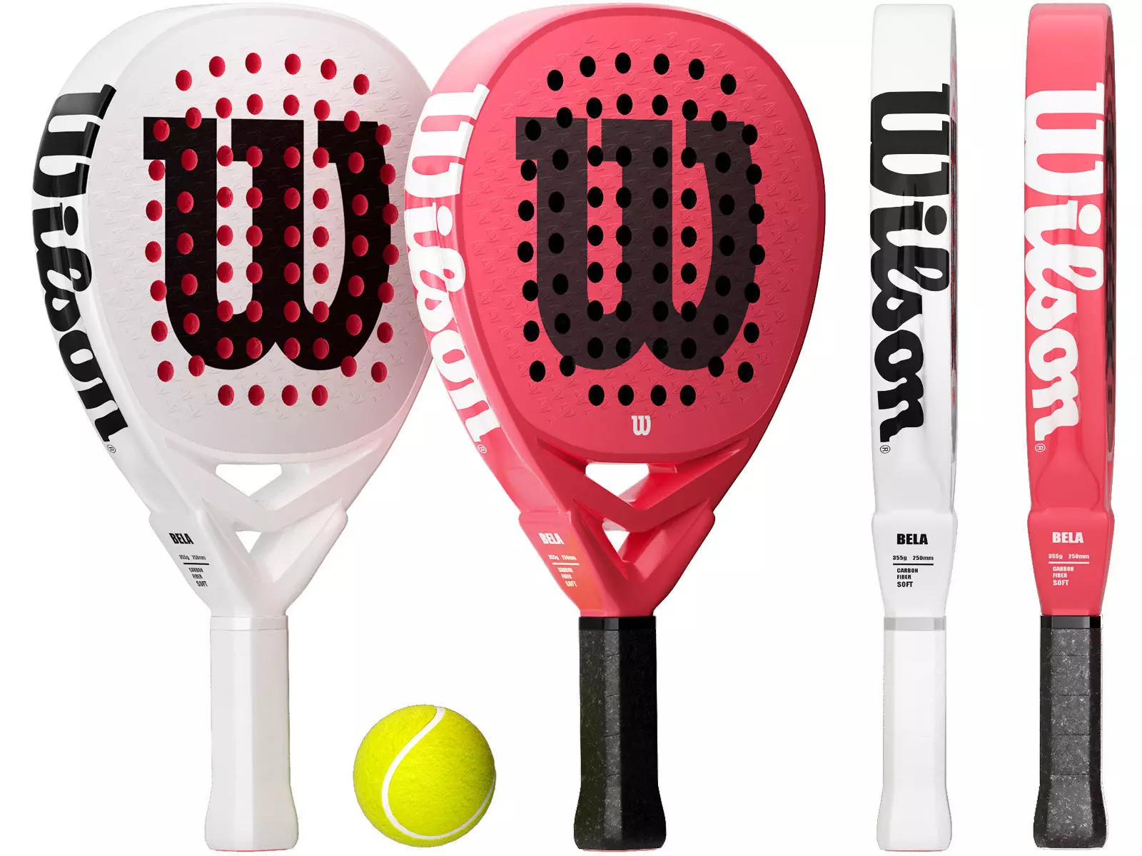 padel racket wilson bela pro  3D model_0