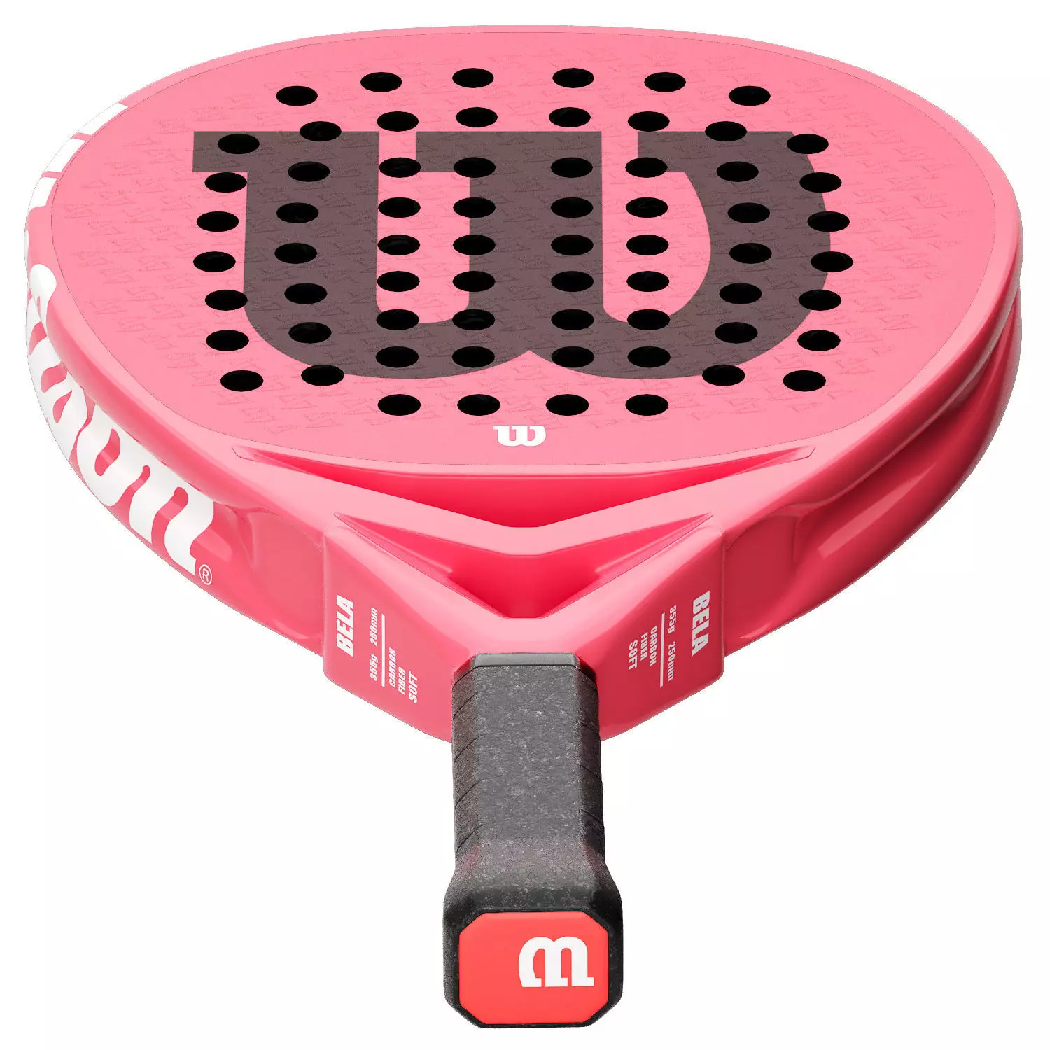 padel racket wilson bela pro  3D model_4