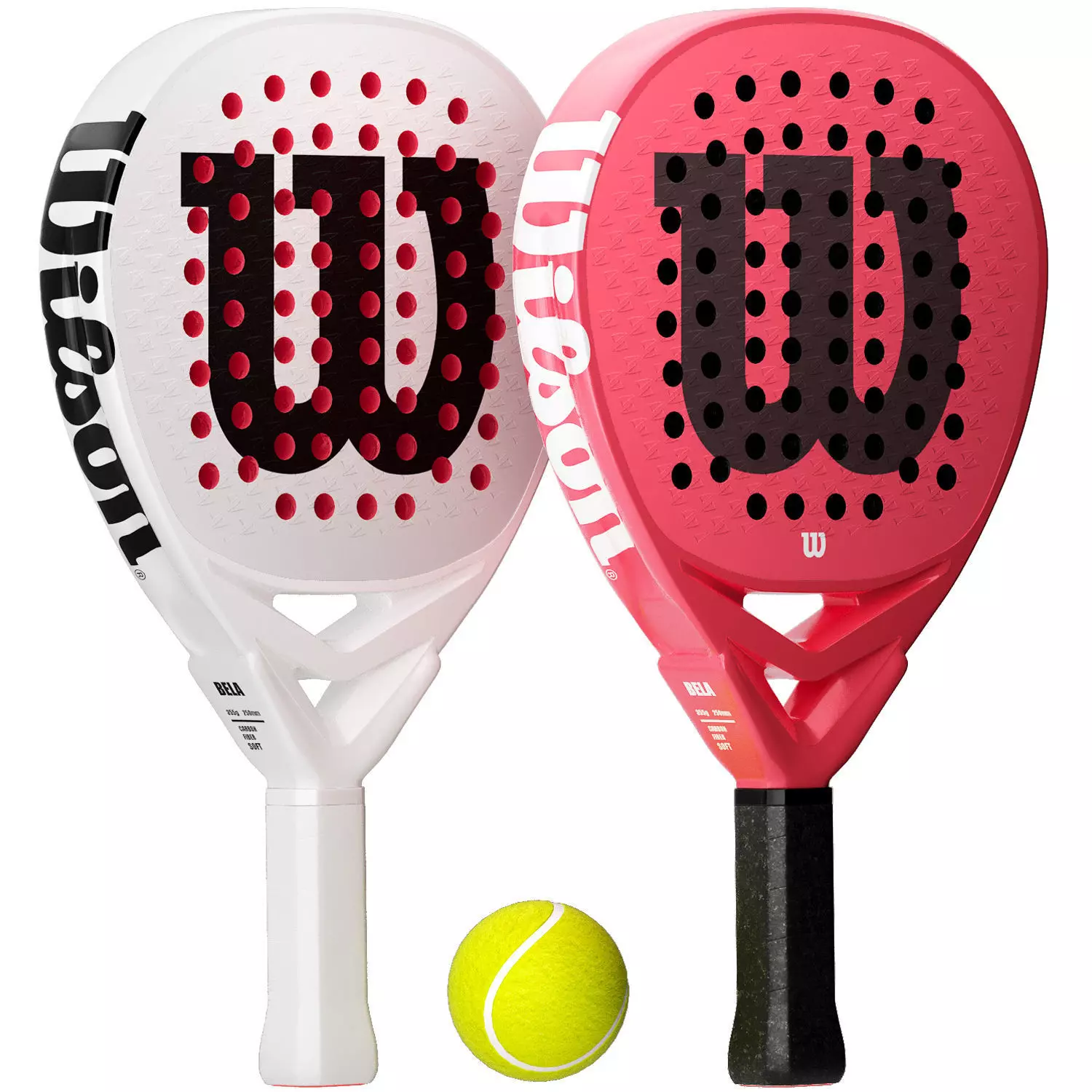 padel racket wilson bela pro  3D model_1