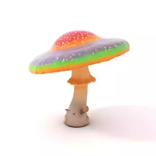 Vibrant Fantasy Mushroom model pack