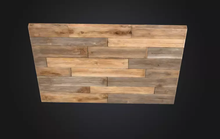 Rustic Wooden Plank Wall Texture Texture_9