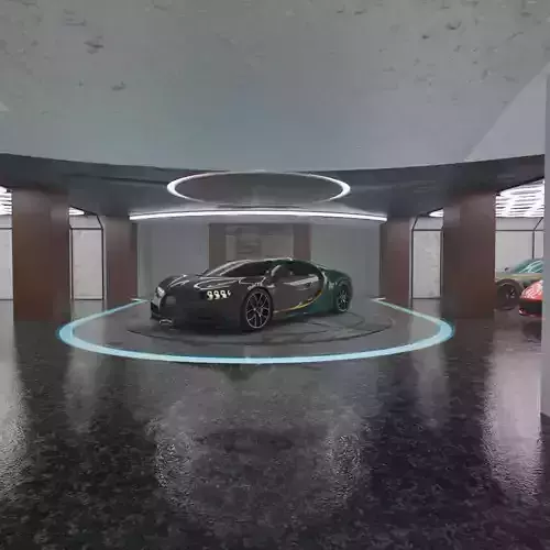 Underground luxury garage