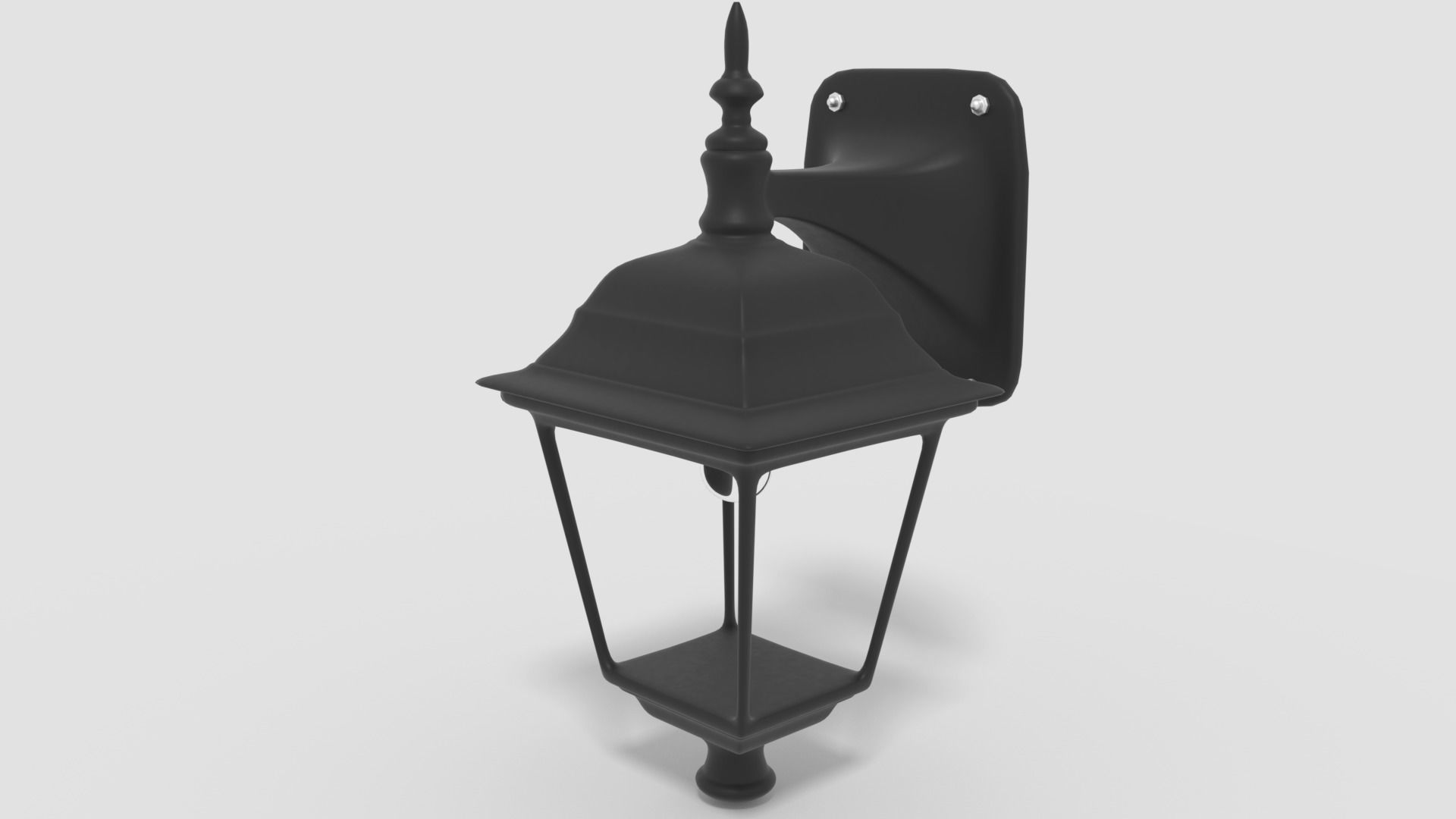 Exterior Lamp Free 3D model_2