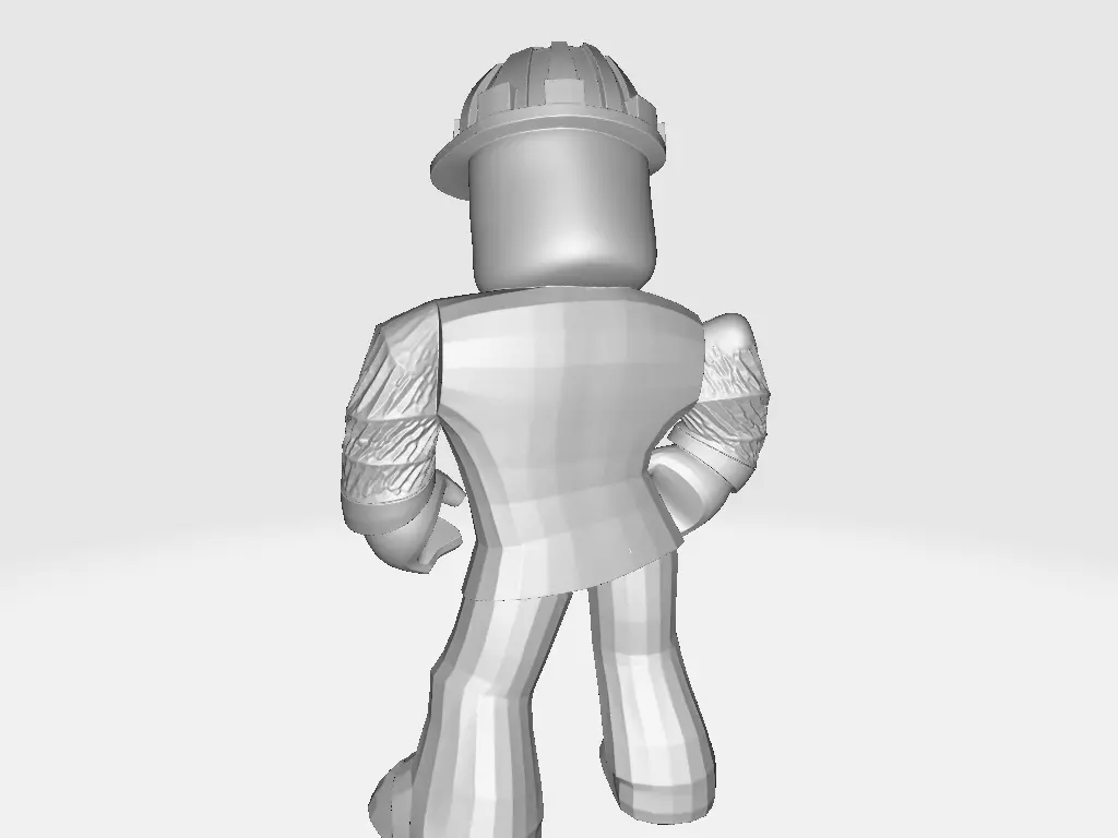 Miniature Game Roblox Operator 3D print model_2