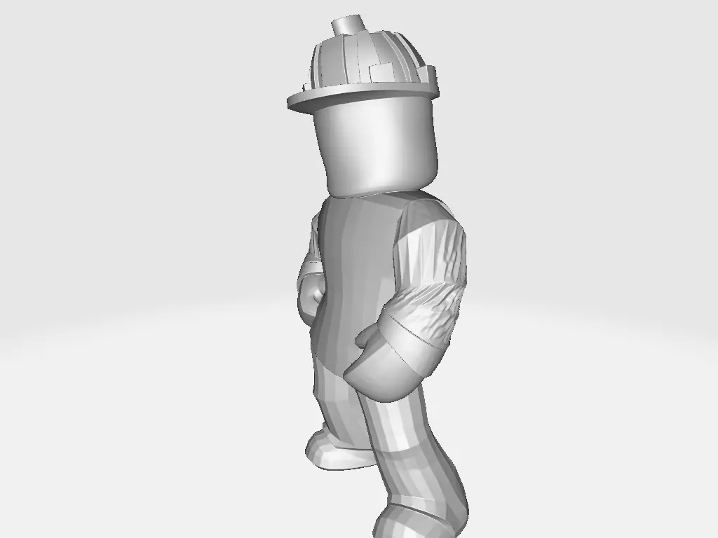 Miniature Game Roblox Operator 3D print model_1