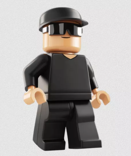 Miniature Game Roblox Secret Agent 3D print model_3