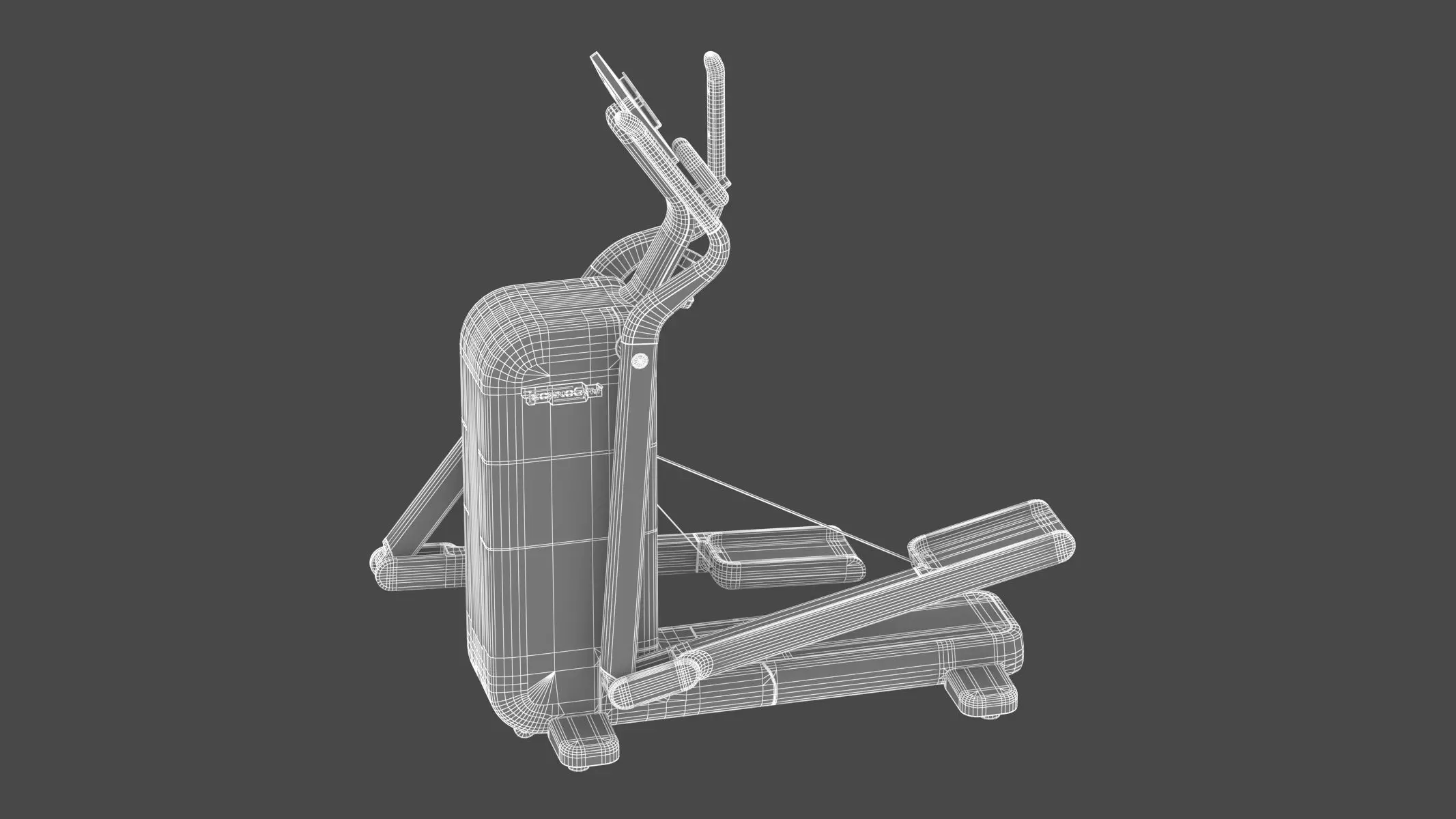 Technogym Elliptical Compact 3D model_13