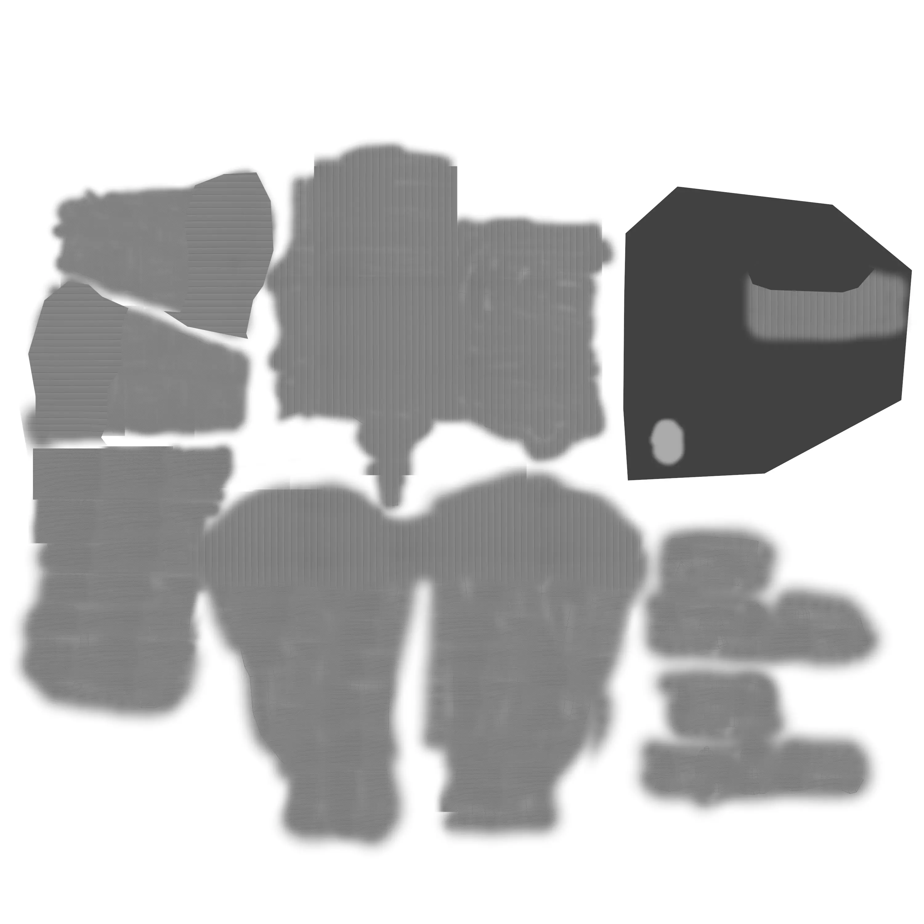 Futuristic Soldier 3D model_15