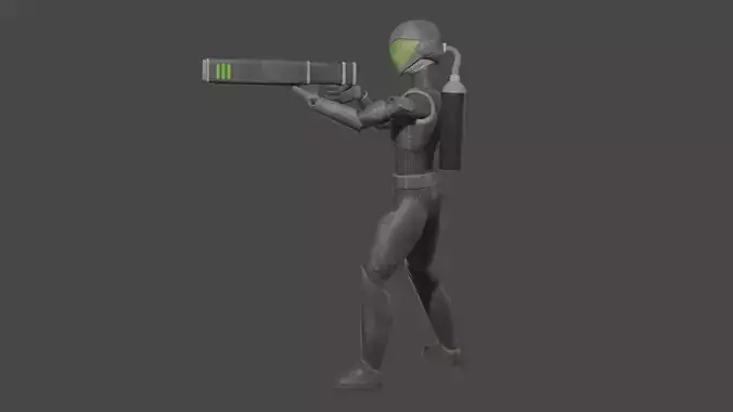 Futuristic Soldier