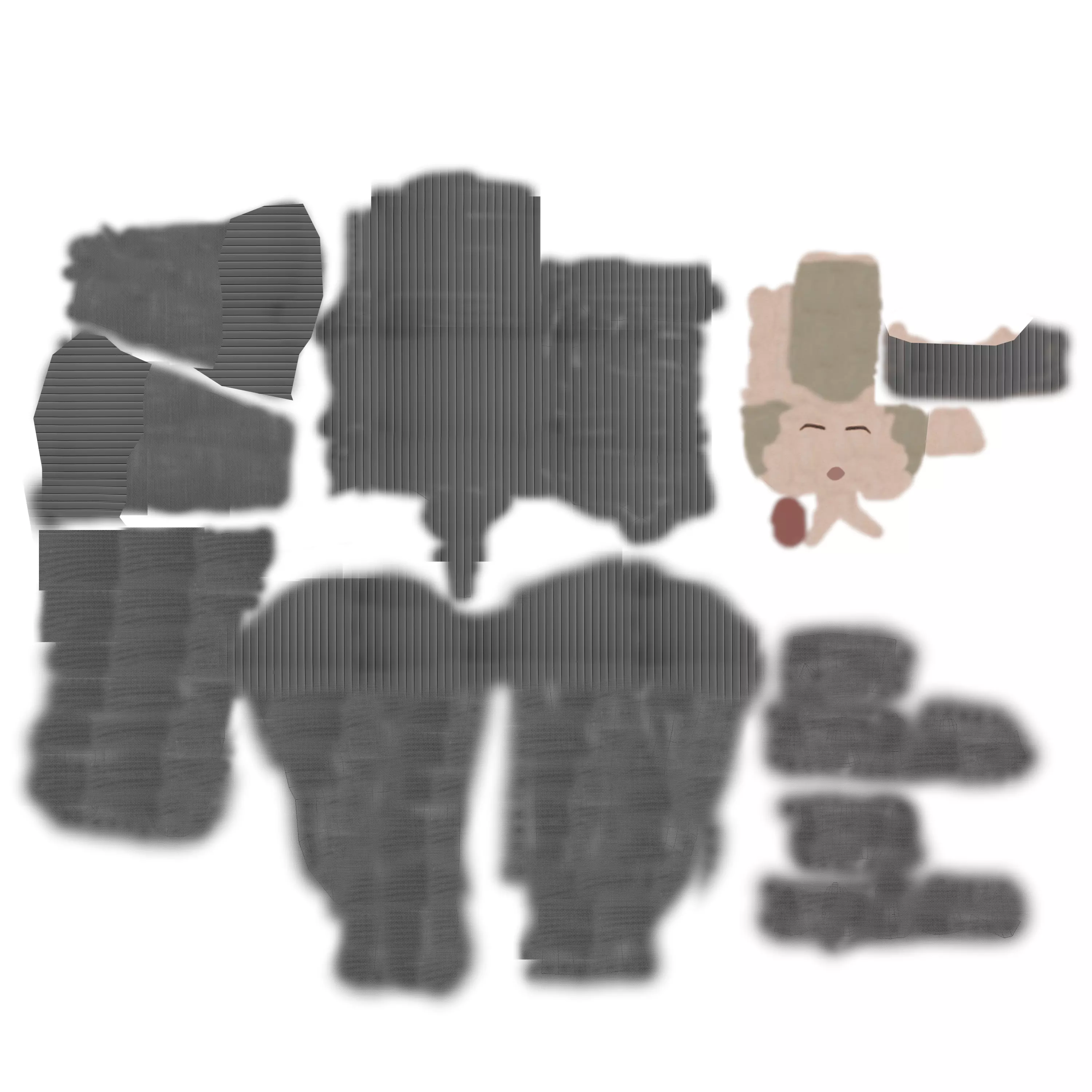 Futuristic Soldier 3D model_14