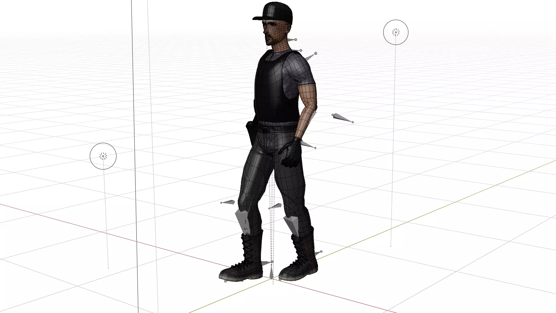 Stealth Task Force Police 3D model_10