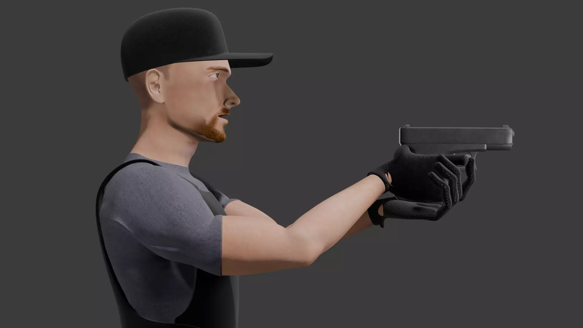 Stealth Task Force Police 3D model_2