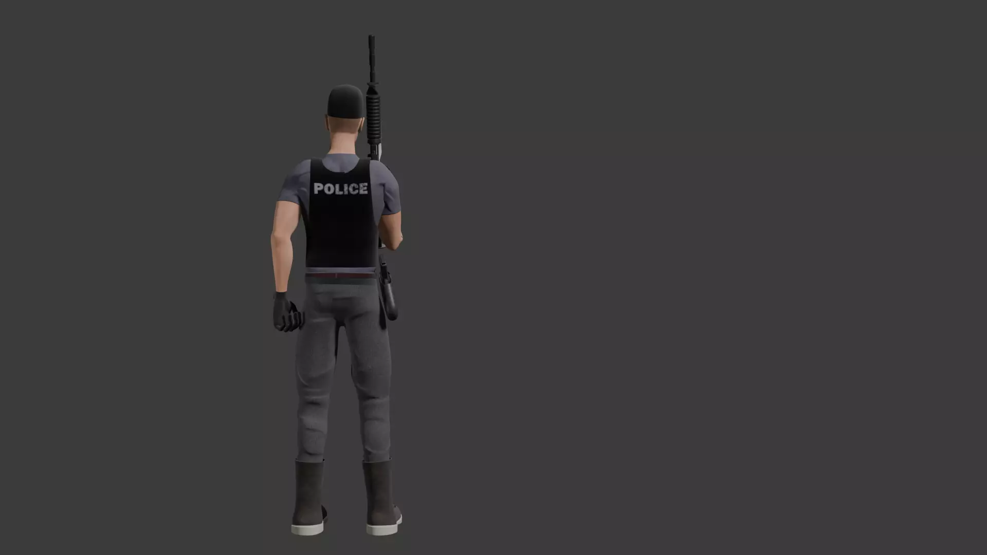 Stealth Task Force Police 3D model_3