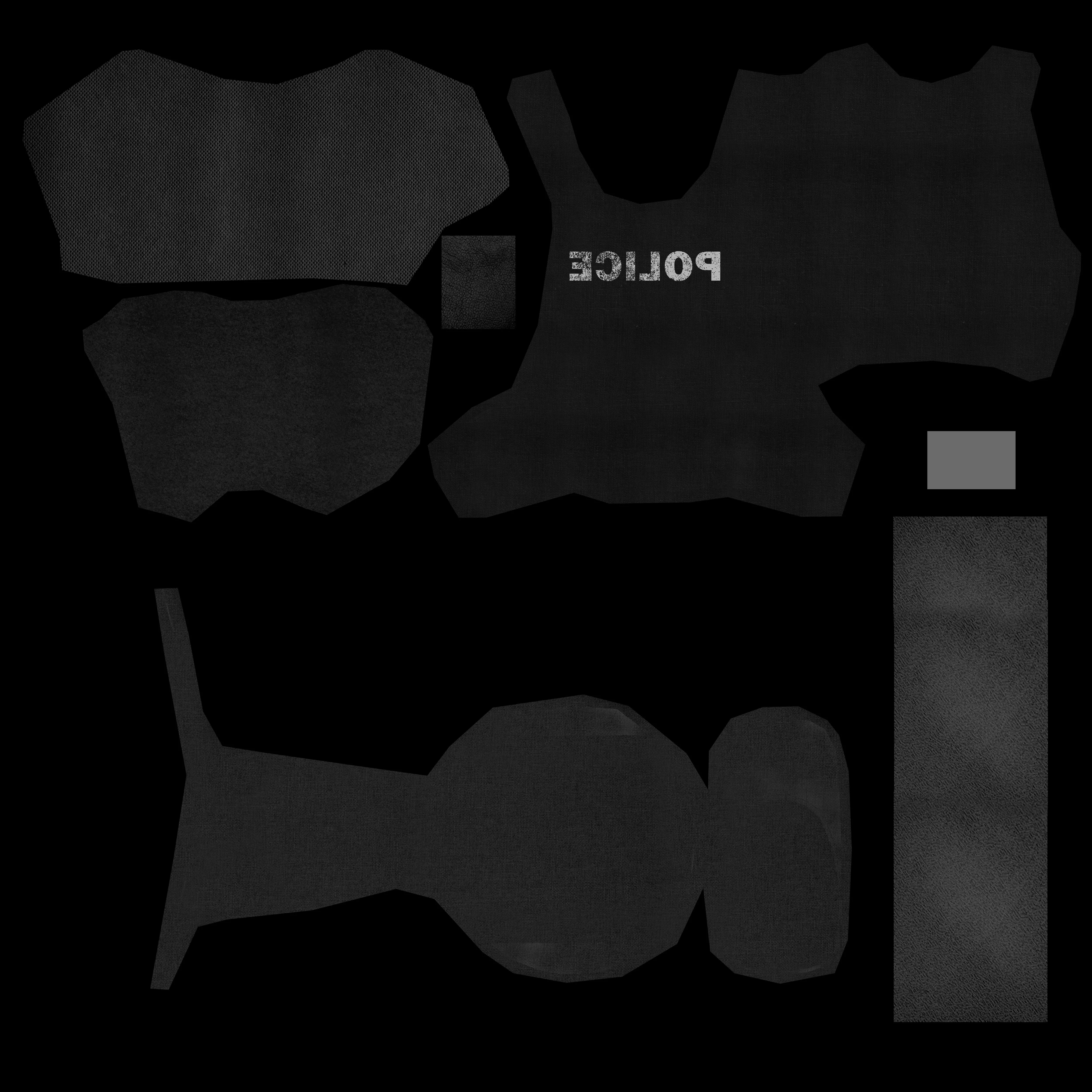 Stealth Task Force Police 3D model_16