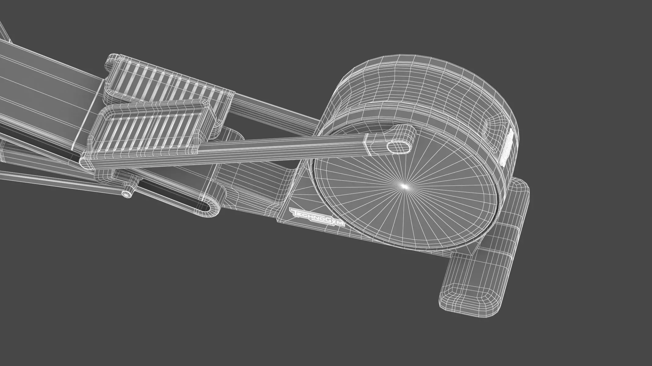 Technogym Elliptical New Excite Synchro 3D model_17