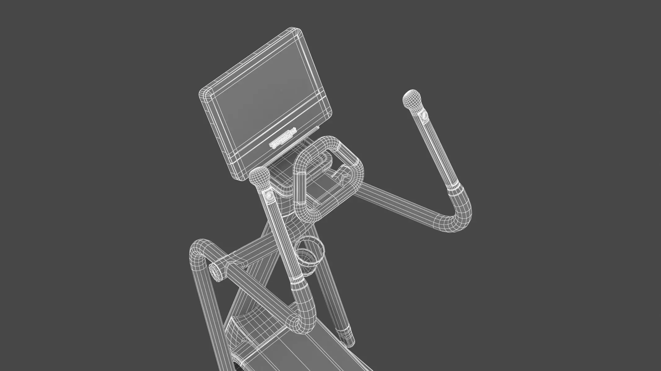 Technogym Elliptical New Excite Synchro 3D model_18