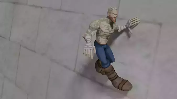 Medieval Parkour 3D model