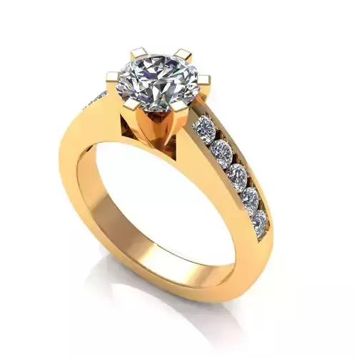 Solitaire Engagement Ring