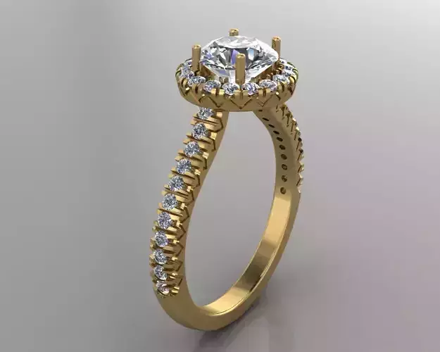 Woman Engagement Ring 