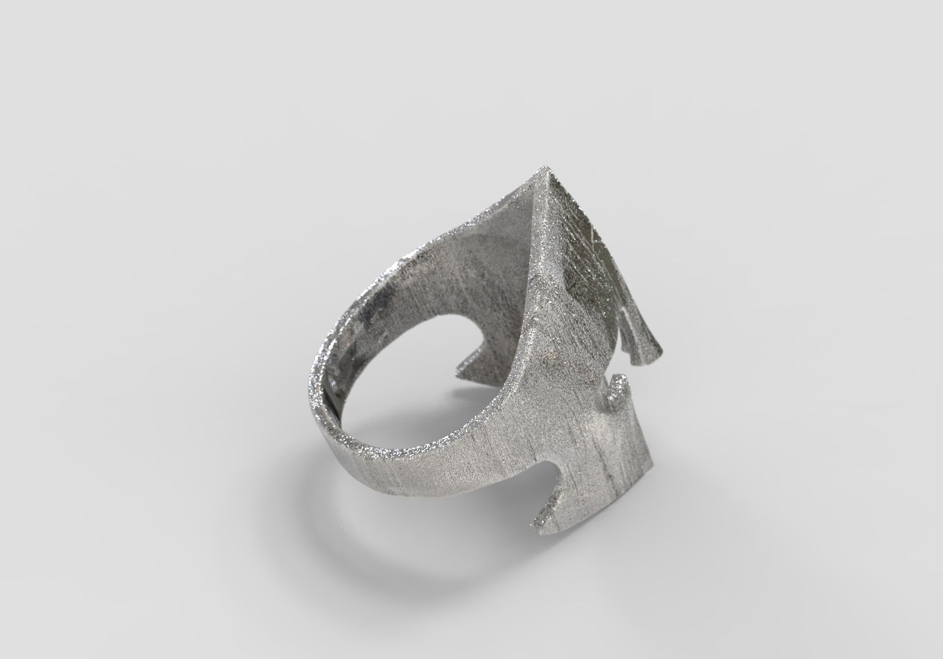 Helmet ring 3D print model_4