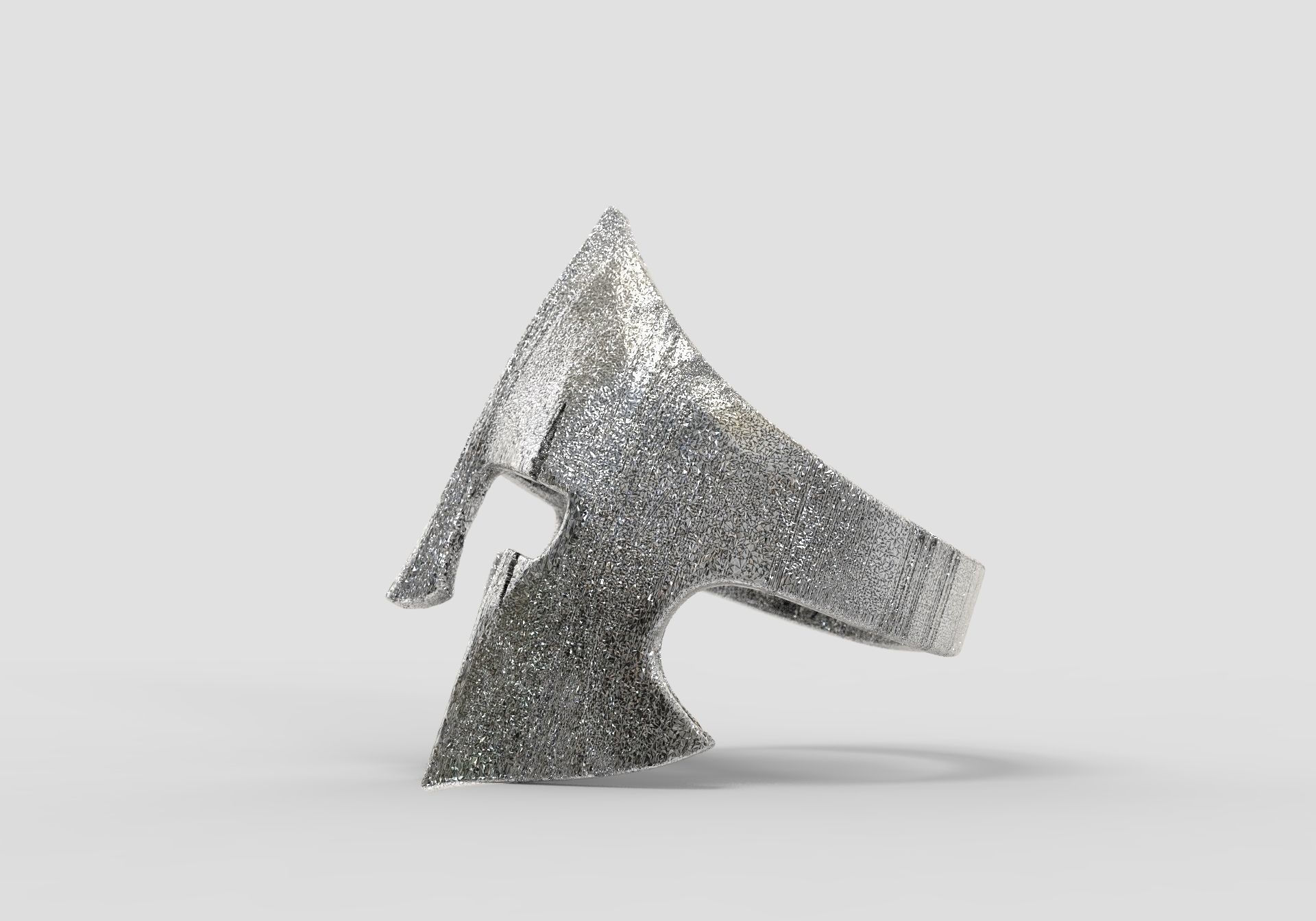 Helmet ring 3D print model_2