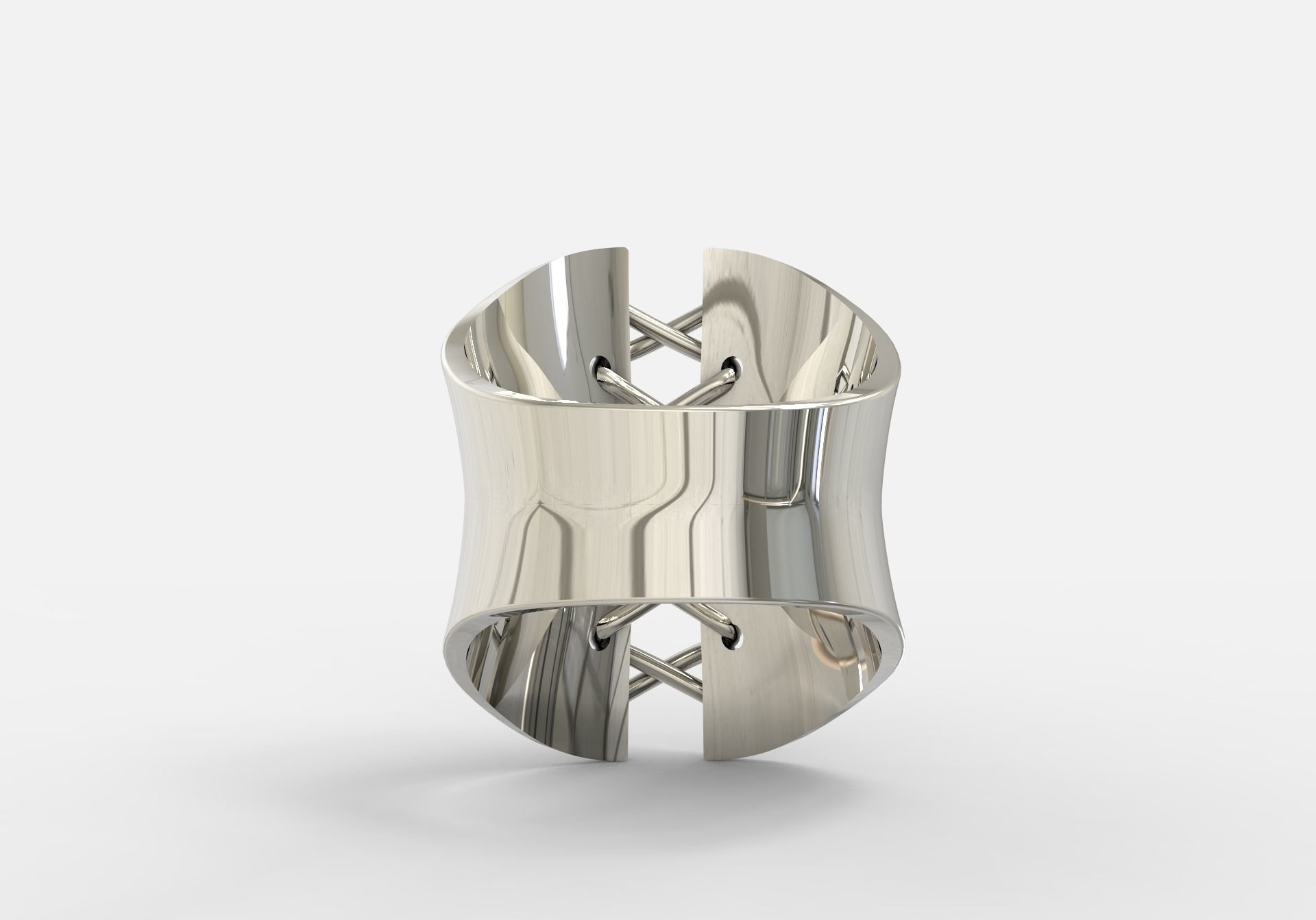 Ring Corset 3D print model_3
