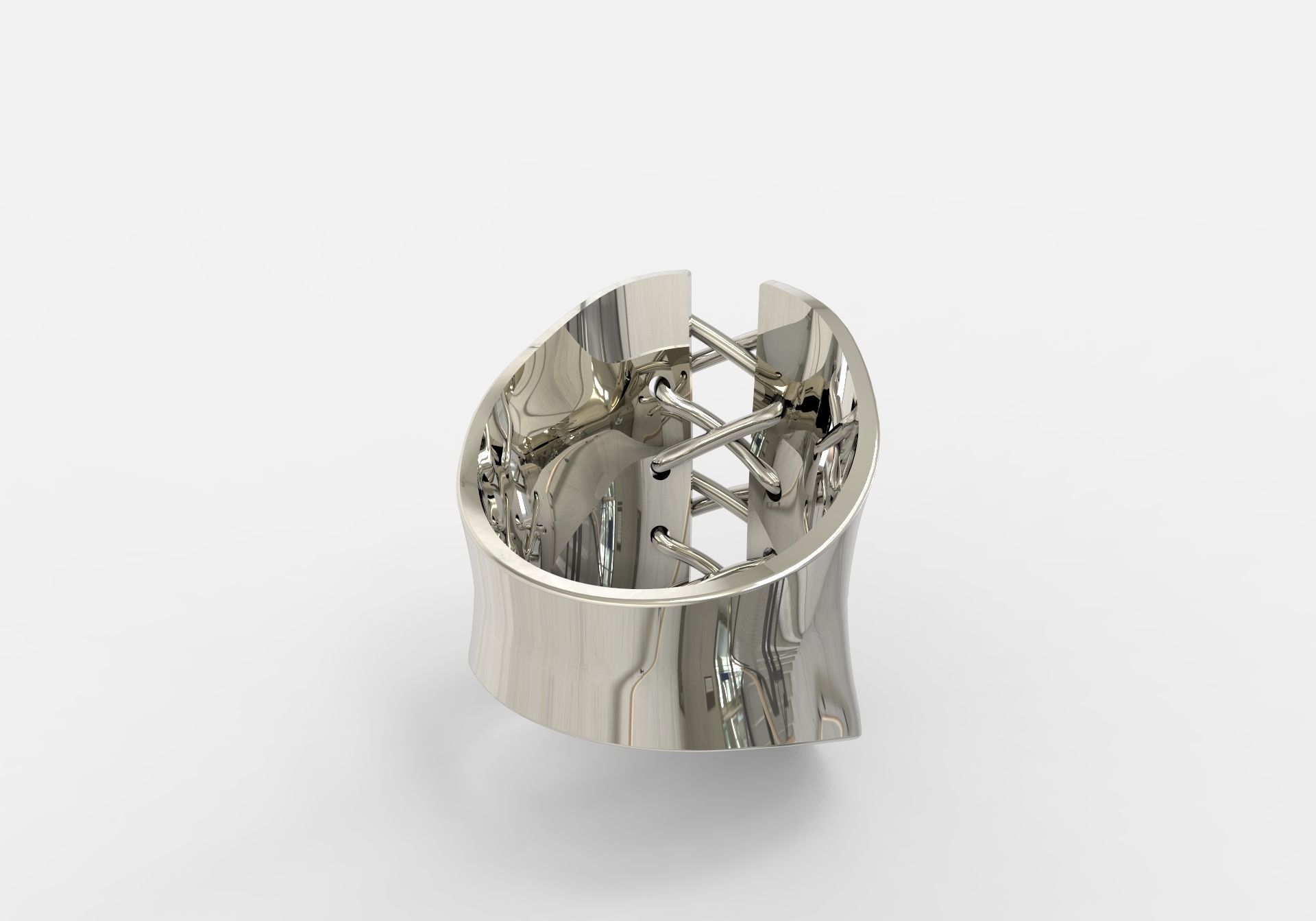 Ring Corset 3D print model_2