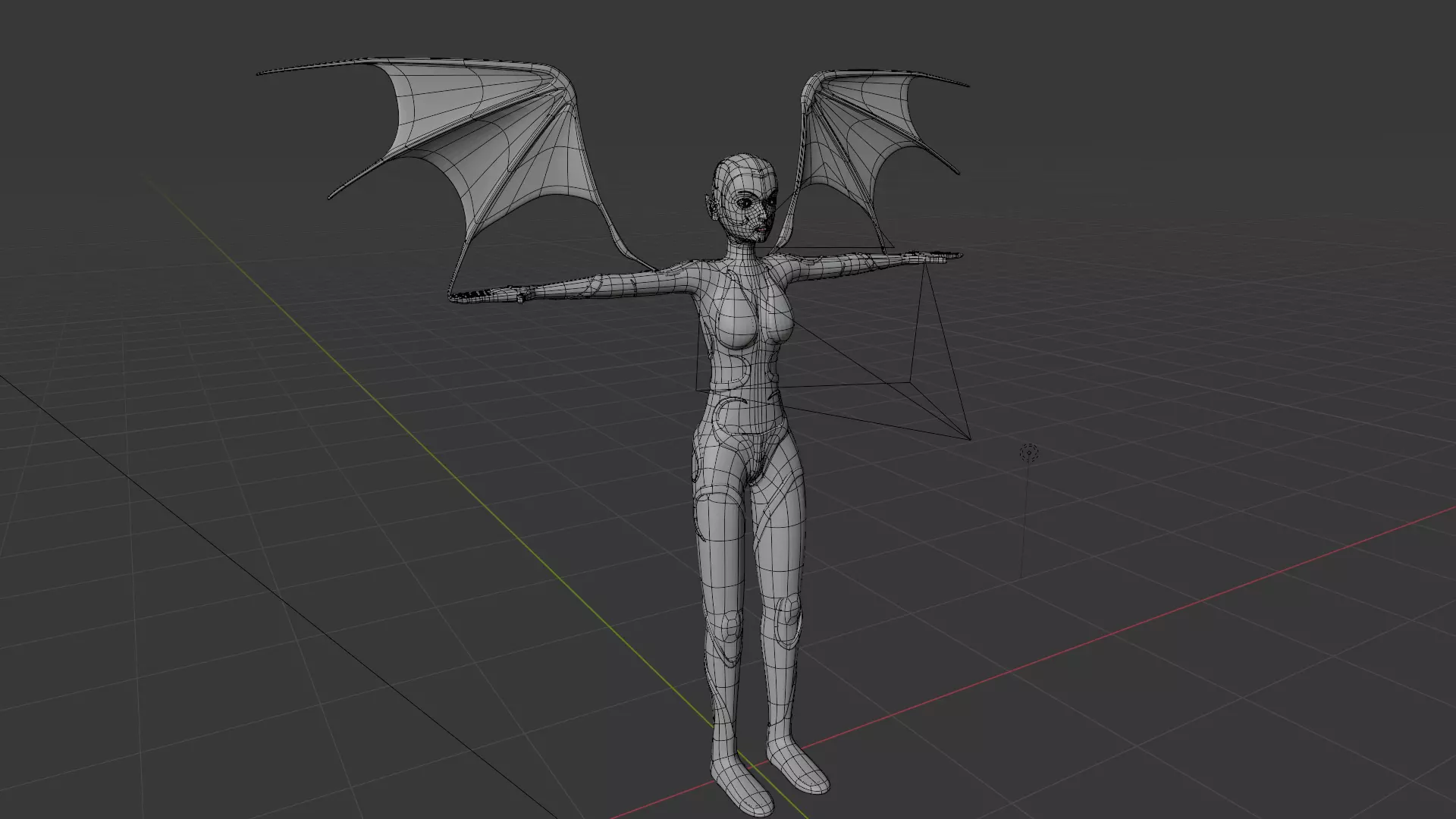 Female Demon Boss 3D model_5