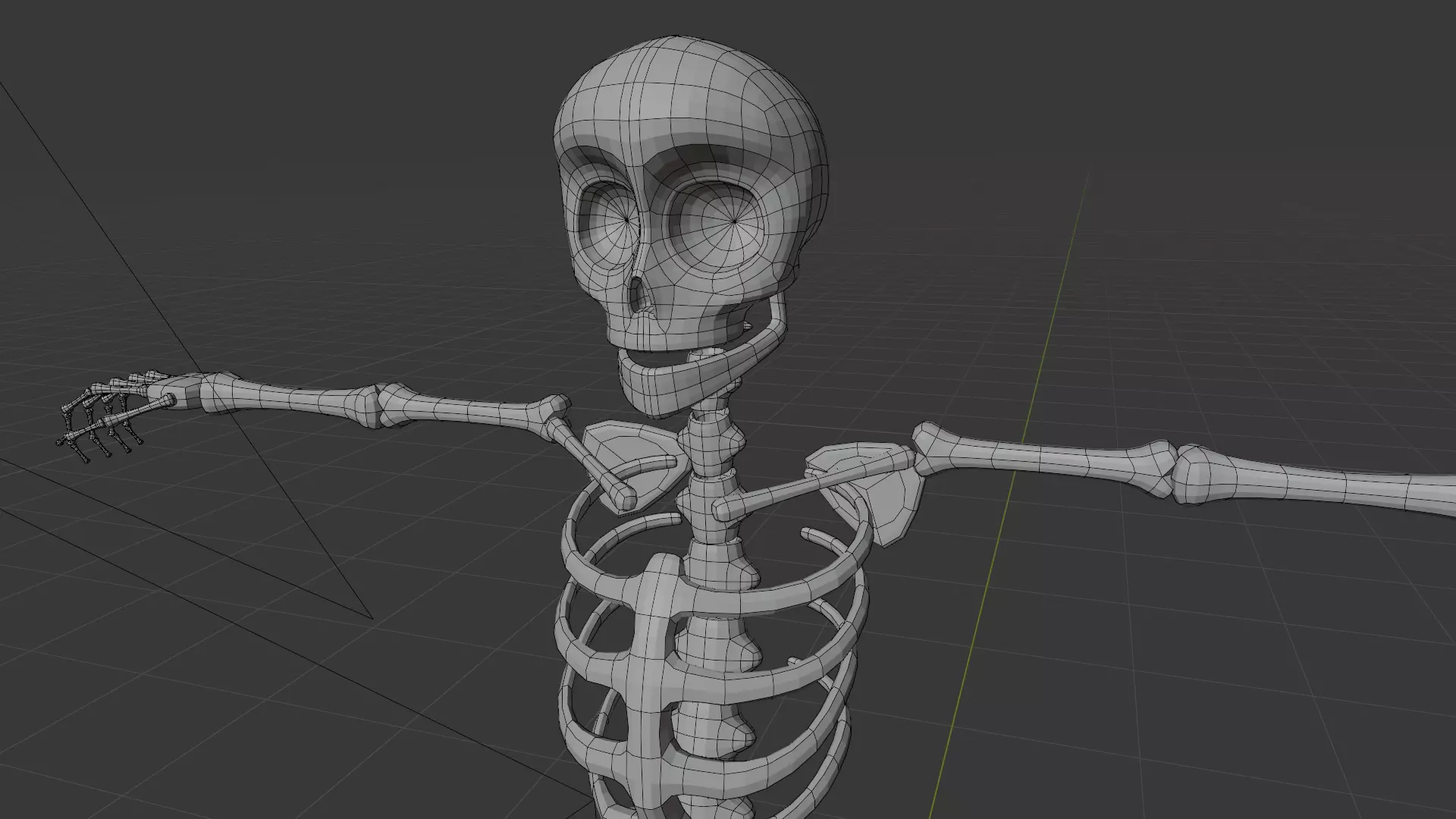 Human Skeleton 3D model_6