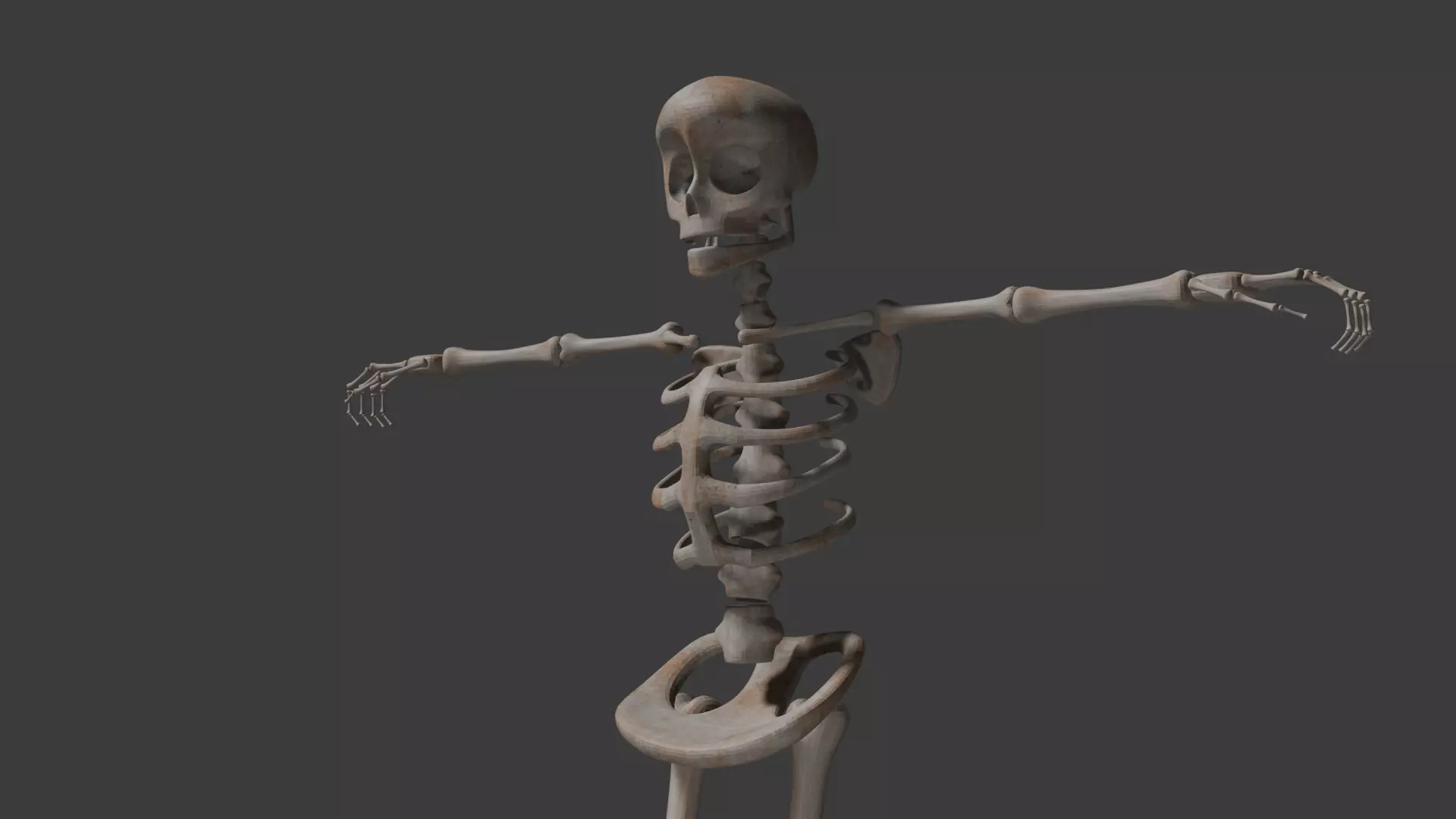 Human Skeleton 3D model_4