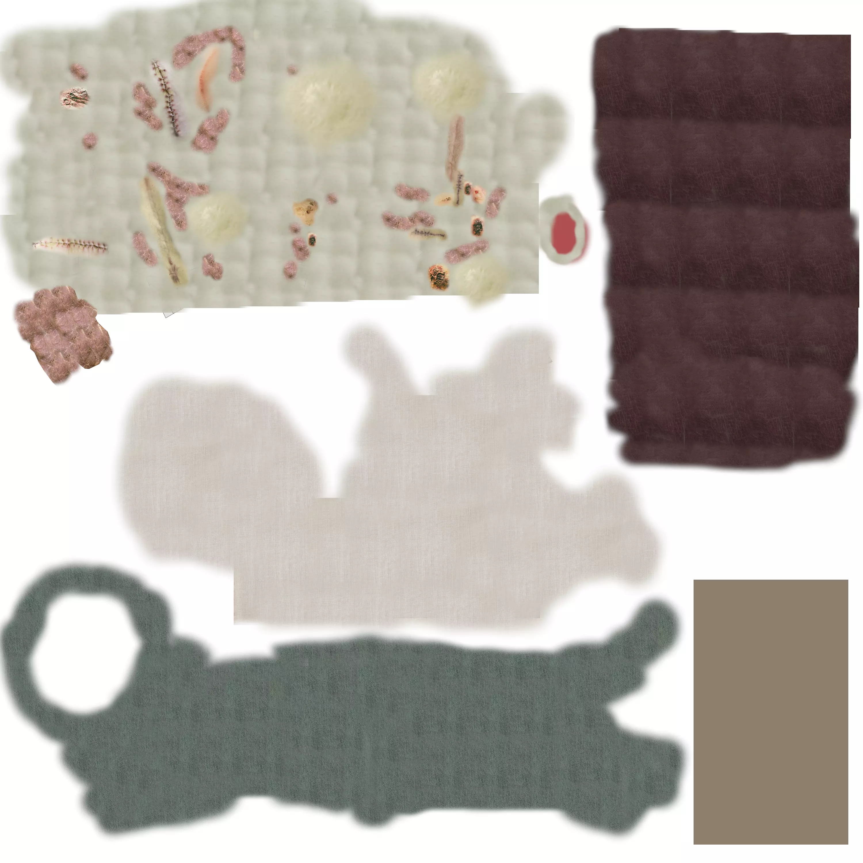 Zombie Sloth 3D model_7