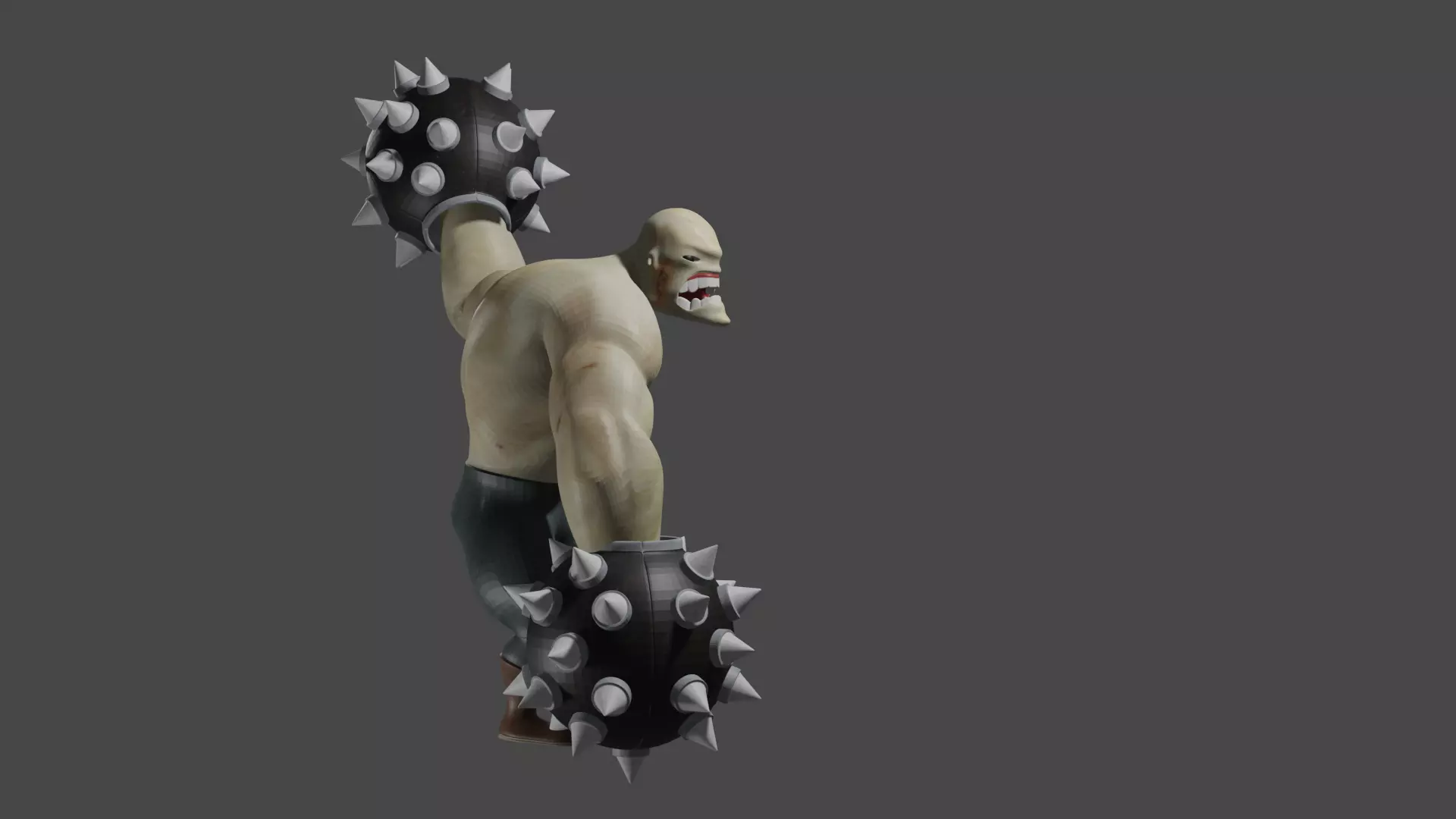 Zombie Gorilla 3D model_0