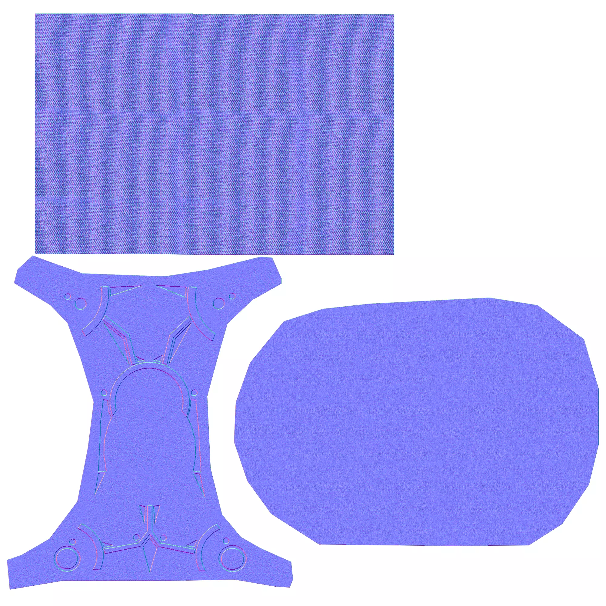 Futuristic Soldier 3D model_12