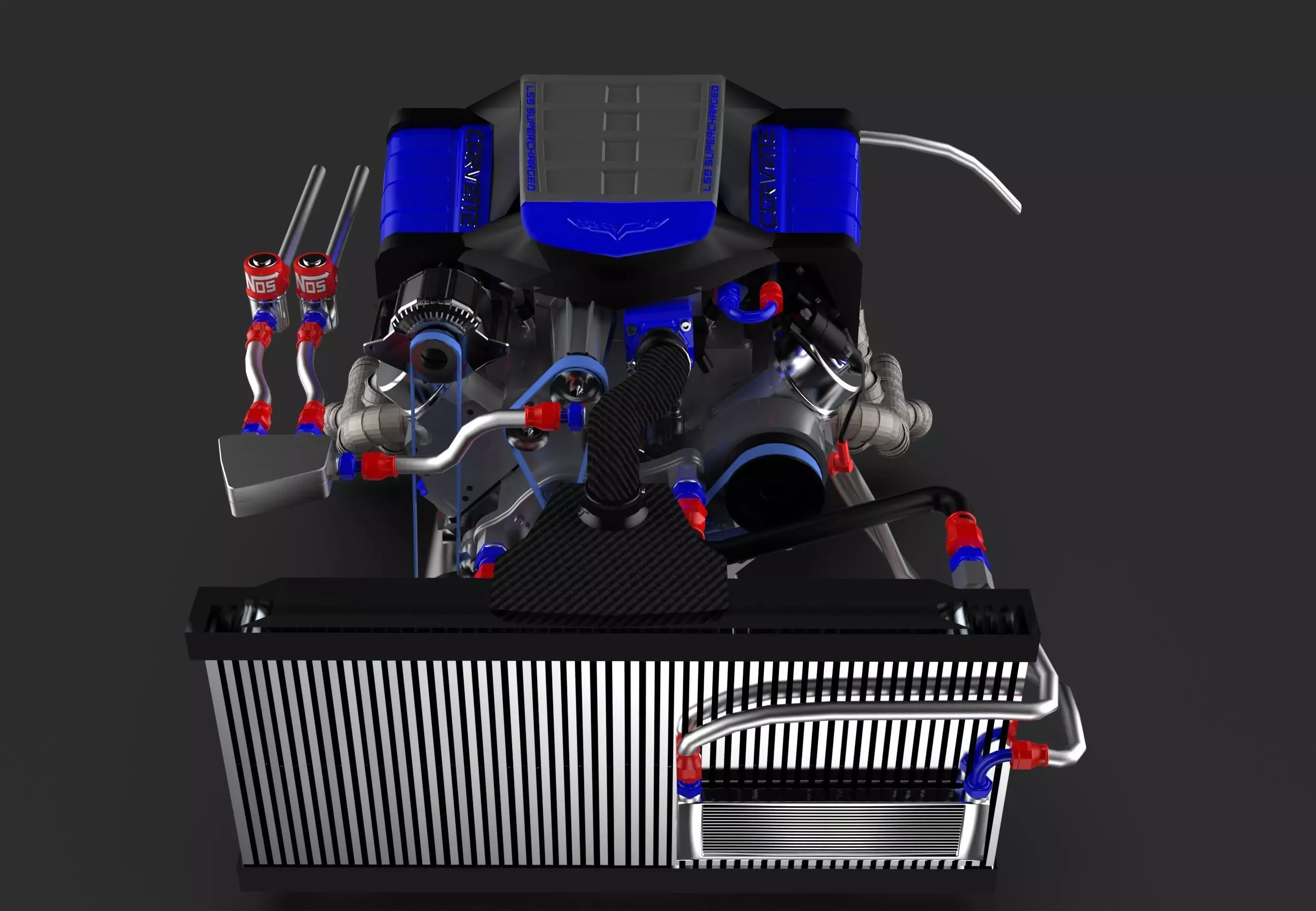 LS9 ZR1 nitro 3D model