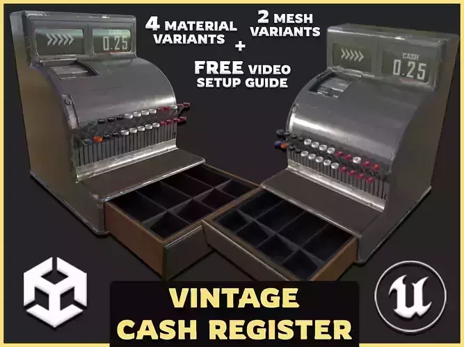 Vintage Cash Register