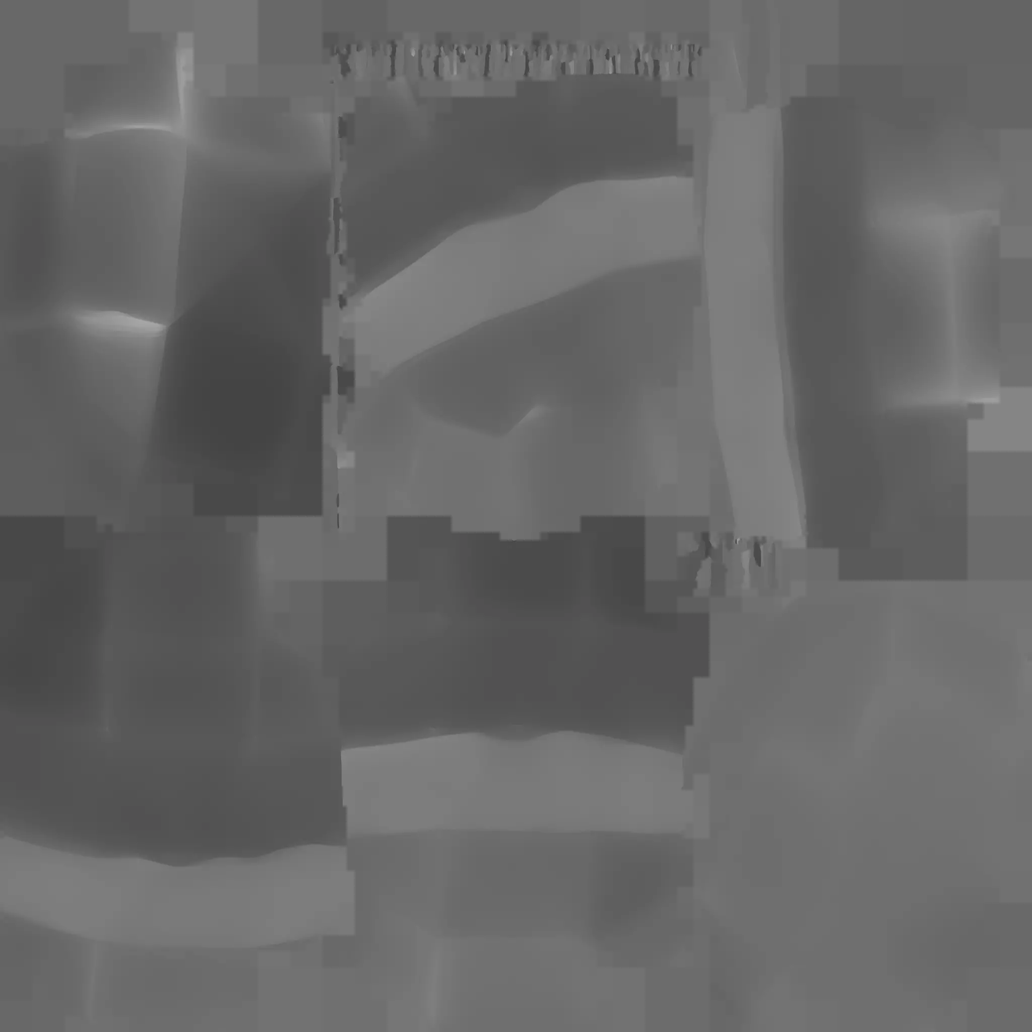 Low-poly geometric sphere 3D model_6