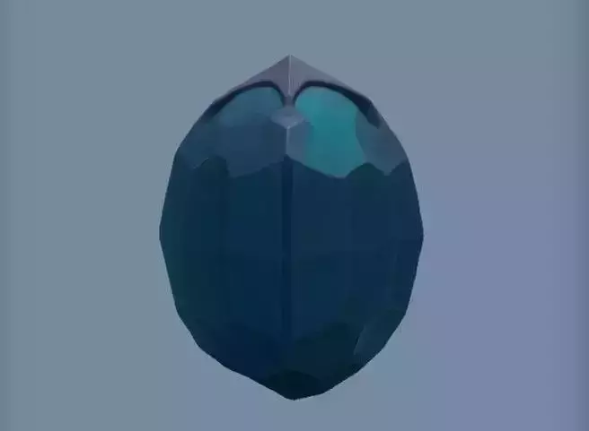 A polygonal gemstone