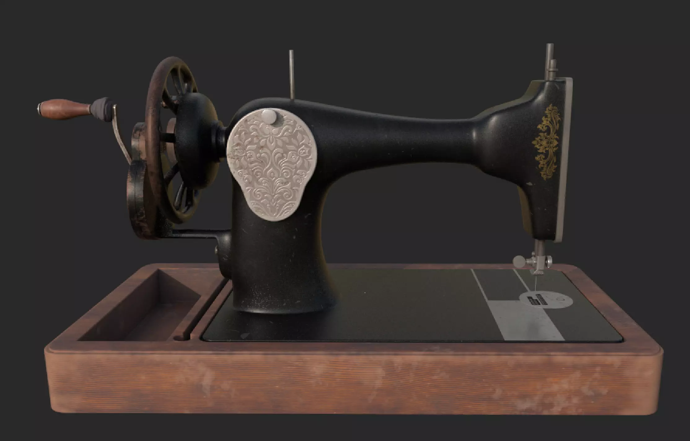 Sewing matchine 3D model