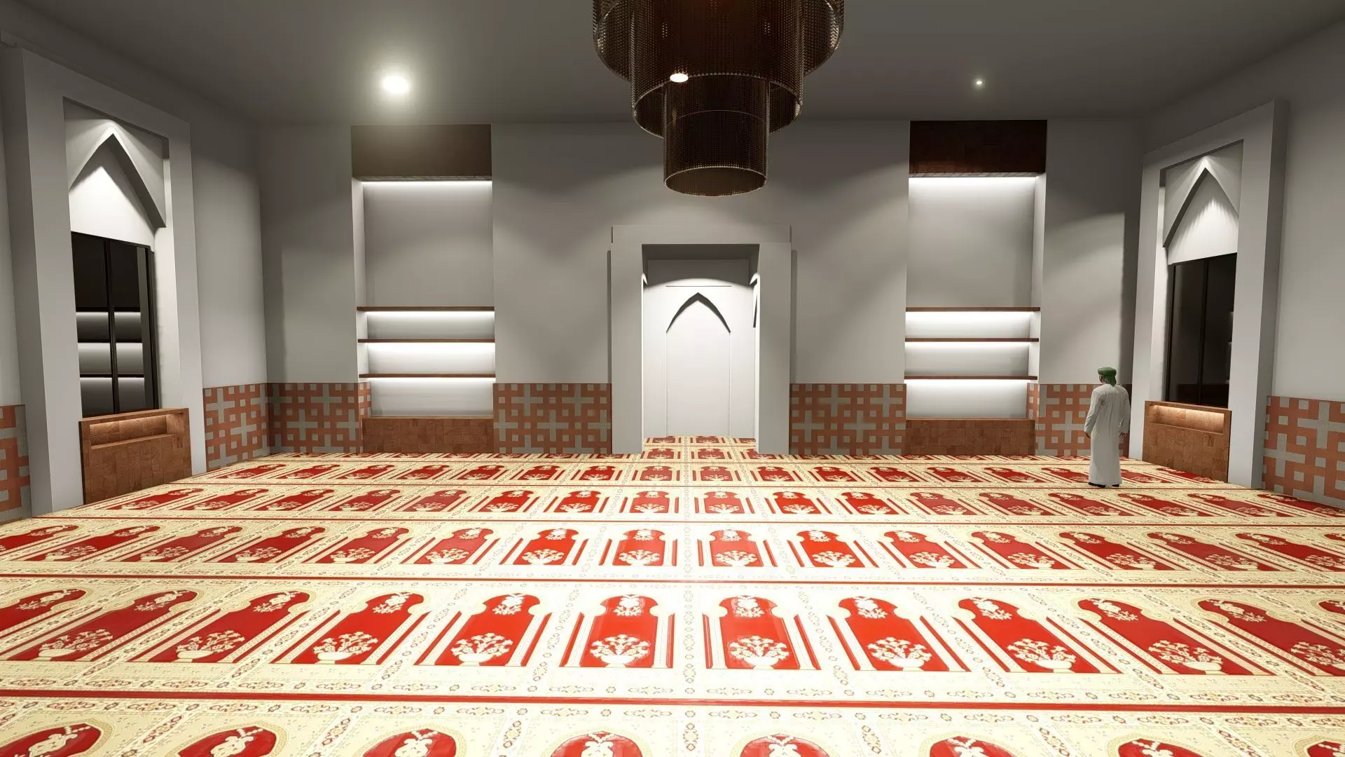 INTERIOR DESIGN OF MOSQUE 3D model_1