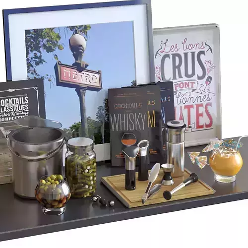 Cocktail Set - OXO Good Grips Press and Pour